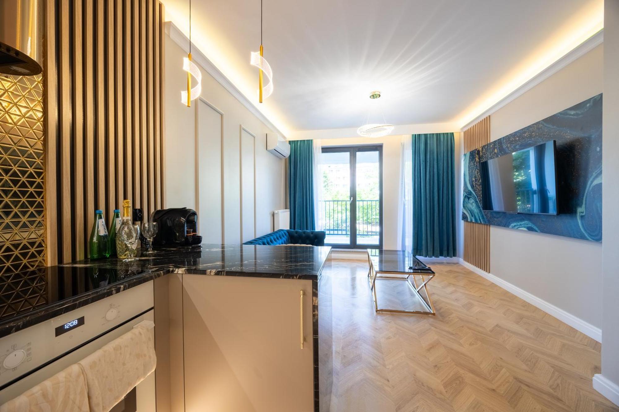Golden Park Aparthotel Stettino Esterno foto