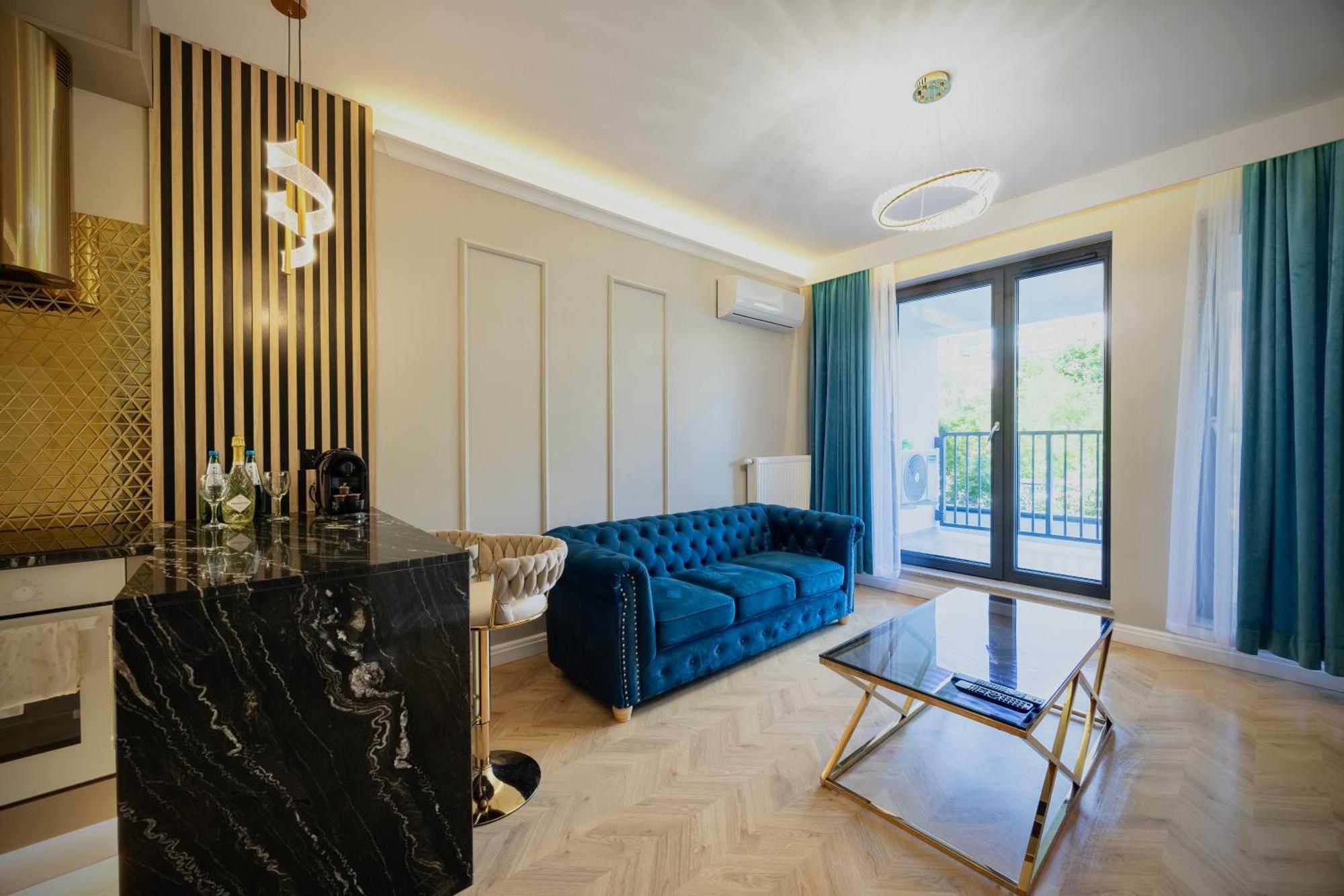 Golden Park Aparthotel Stettino Esterno foto