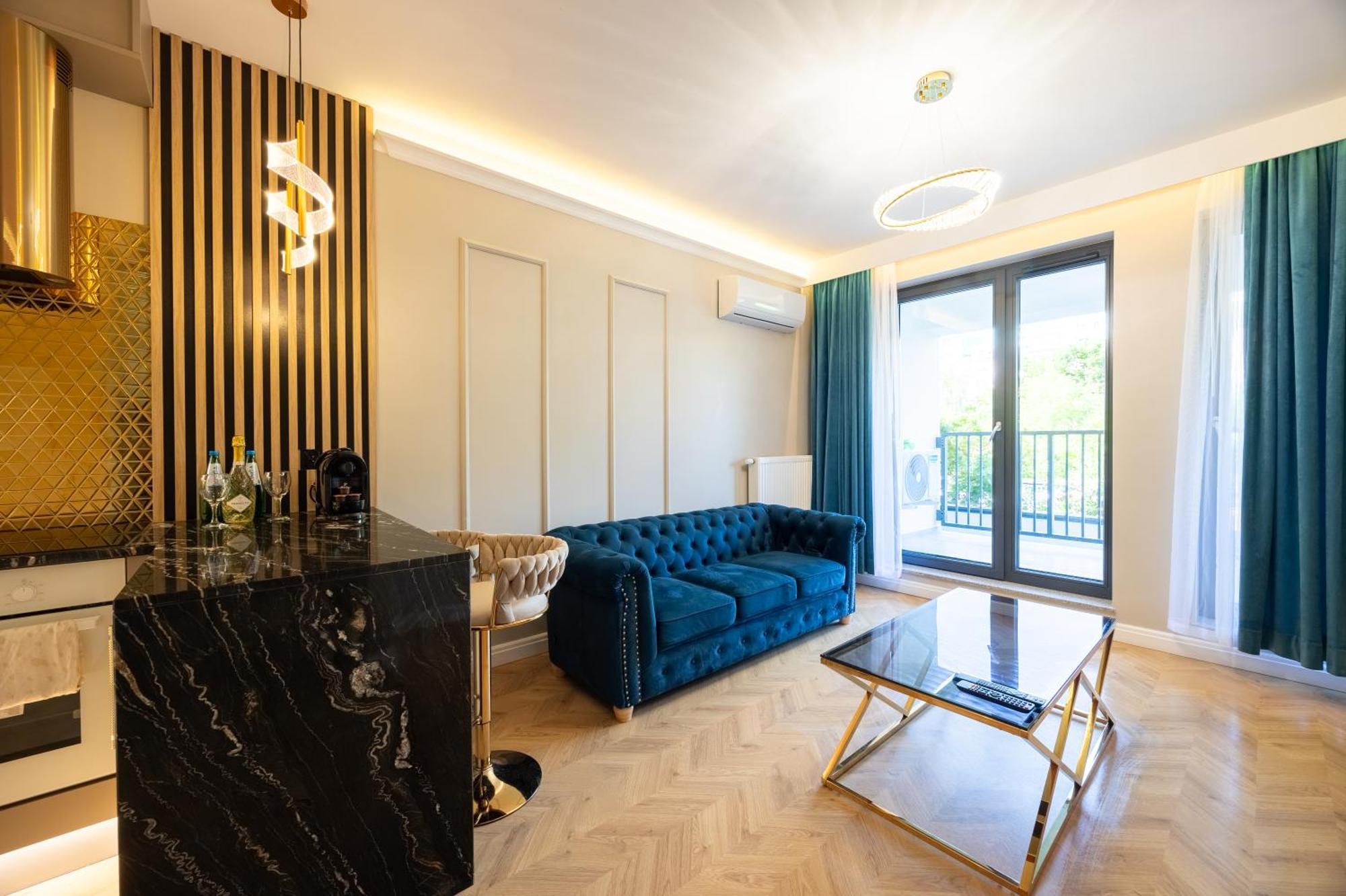 Golden Park Aparthotel Stettino Esterno foto