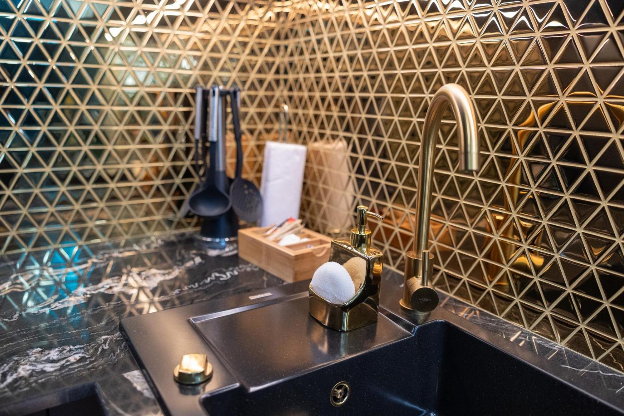 Golden Park Aparthotel Stettino Esterno foto