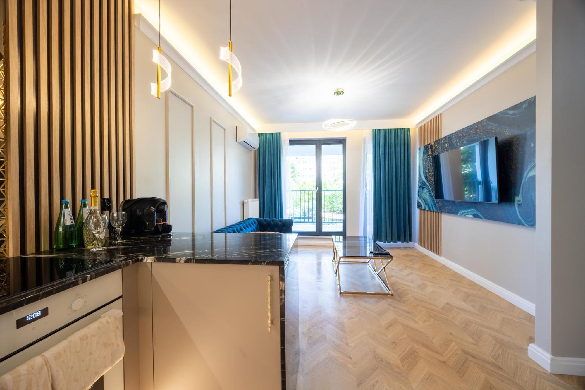 Golden Park Aparthotel Stettino Esterno foto